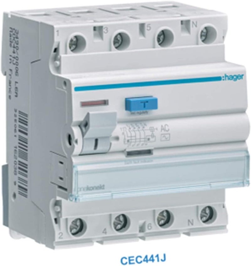 قاطع دائرة التسرب الأرضي من هاجر (Cec441J)